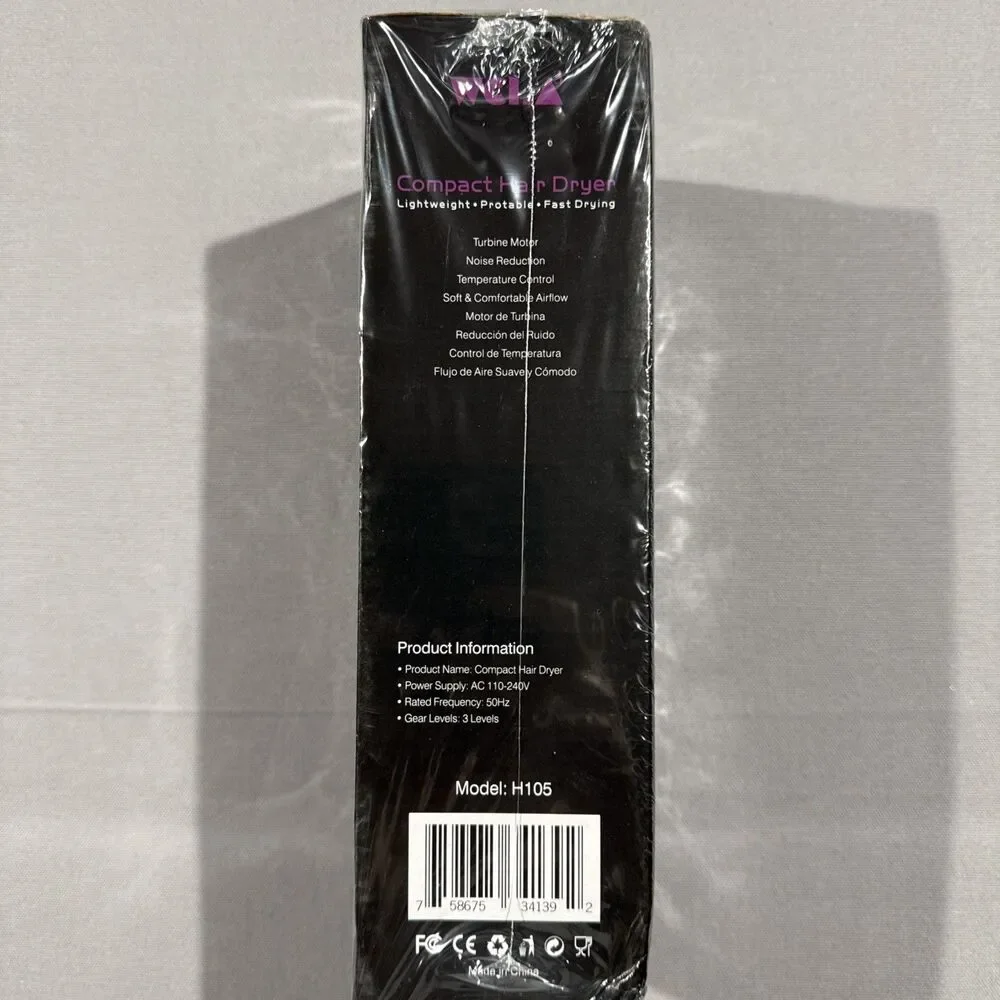 Professional Ionic Hair Dryer - High Speed 59s Quick-Dry  Sealed Box Brand New